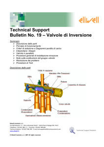 Technical Support Bulletin No. 19 – Valvole di