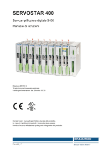 Kollmorgen S400 Servoamplificatore digitale Manuale di Istruzioni