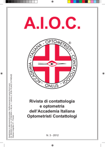 clicca qui - Accademia Italiana Optometristi Contattologi