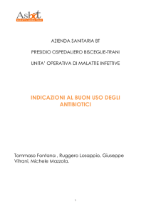 LINEE GUIDA USO DEGLI ANTIBIOTICI 2010_ASL BAT