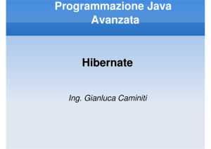 Programmazione Java Avanzata Hibernate