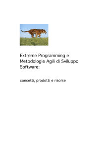 Extreme Programming e Metodologie Agili di Sviluppo Software: