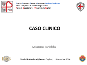 Deidda_Caso clinico - Servizio di informazione sul farmaco