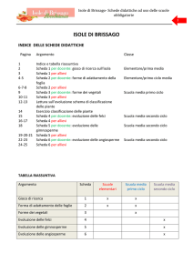 Isole di Brissago- Schede didattiche ad uso delle scuole obbligatorie