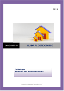 Guida legale al Condominio - Studio Tecnico Francesco Giannelli
