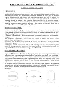 Magnetismo - Elettromagnetismo