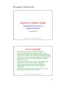 algoritmi e strutture di dati