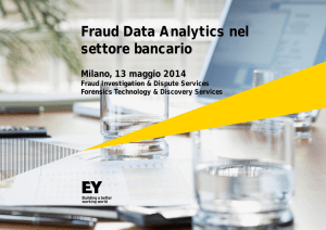 Fraud Data Analytics nel settore bancario