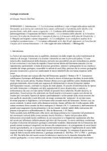 Geologia strutturale - Istituto Veneto di Scienze, Lettere ed Arti