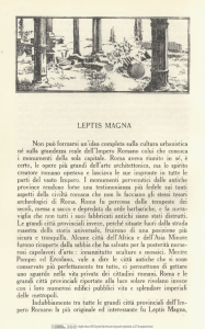 Leptis Magna (con 2 ill.)