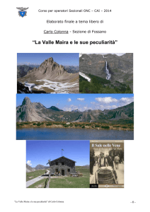 La Valle Maira e le sue peculiarità