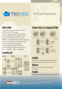 Brochure Infrastruttura TecMed