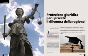 Protezione giuridica per i privati: il dilemma della ragione!