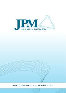 introduzione alla chiropratica - JPM