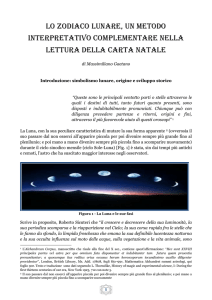 lo zodiaco lunare, un metodo interpretativo complementare nella