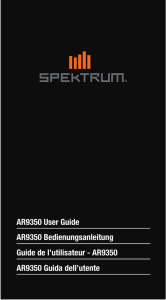 AR9350 AR9350 Guida dell`utente