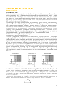 Classificazione di poligoni