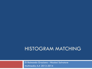 Approfondimento 19 - Histogram Matching