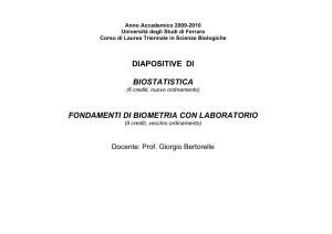 DiapostiveCompleto - Sito dei docenti di Unife