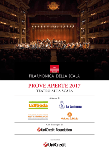 prove aperte 2017 - UniCredit Foundation