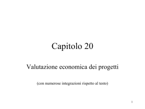 FE COMPLEMENTI 02- VALUTAZIONE ECONOMICA DEGLI