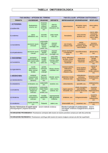 tabella omotossicologica
