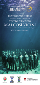 mai così vicini - Teatro Spazio Bixio