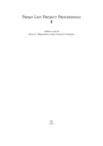 Primo Levi Project Proceedings