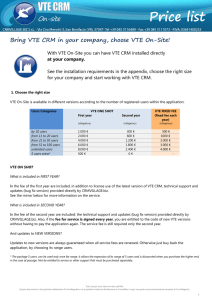 Price list book