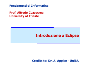 Liste, Code, Pile - Università degli Studi di Trieste