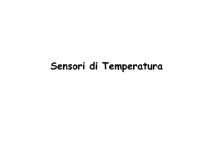 Presentazione lezione sensori di temperatura File