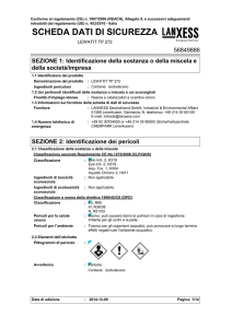 scheda dati di sicurezza