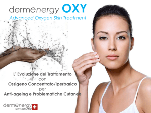 Dermenergy Oxy Trattamento con Ossigeno