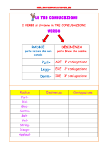 il verbo 2 - Punti e Appunti