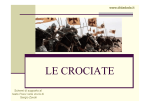 le crociate - Felici di Studiare