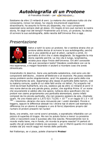 Autobiografia di un Protone