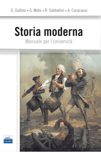 Storia moderna - Manuale per l`università
