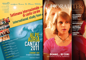 a internazionale di canto corale