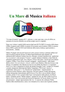 Un Mare di Musica italiana