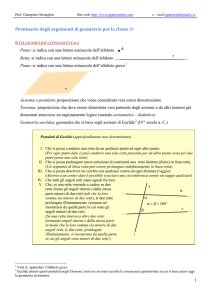 Geometria 1 - Home page di Giampiero Meneghin