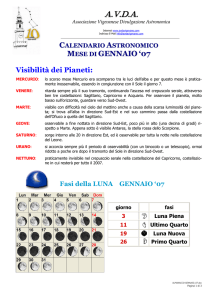 Almanacco Gennaio 2007 - Associazione Vigevanese Divulgazione