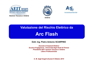 2SCARPINO Rischio elettrico ARC FLASH