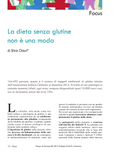 La dieta senza glutine non è una moda di Silvia Chiari