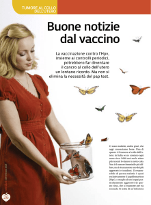 Vaccino contro l`Hpv