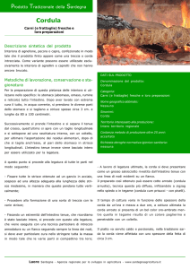 Cordula - Sardegna Agricoltura