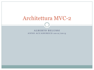 Architettura Model-View-Controller (MVC)