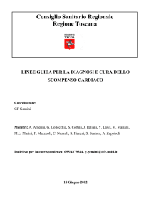 Raccomandazioni per il trattamento delle malattie concomitanti in