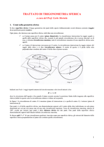 trattato di trigonometria sferica