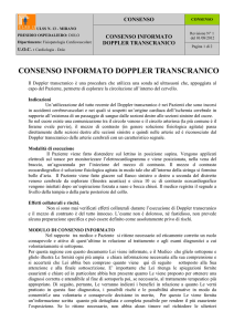 consenso informato DOPPLER TRANSCRANICO