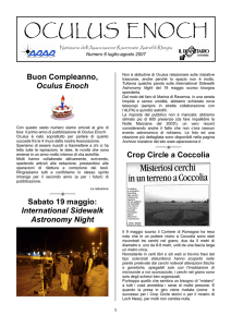 num.6, Luglio-Agosto - Associazione Ravennate Astrofili Rheyta